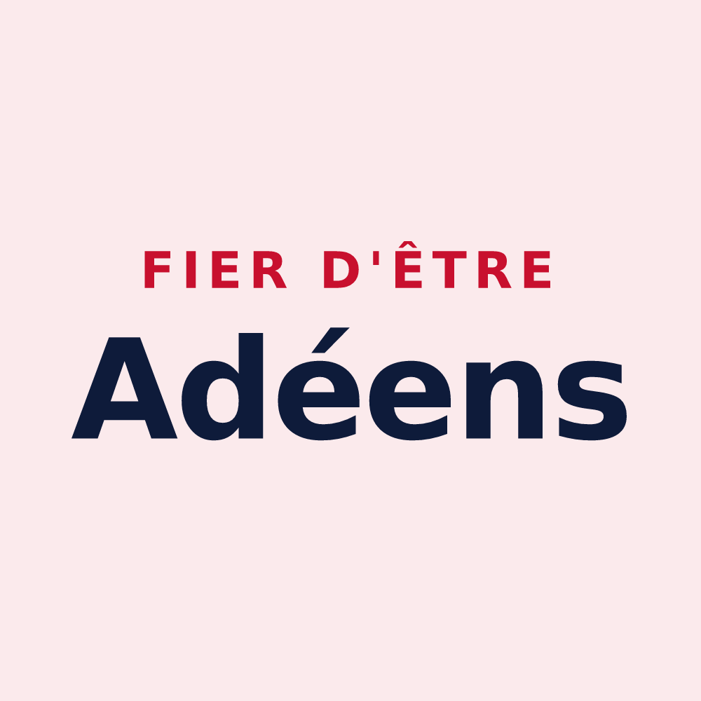 Magnet « Fier d'être Adéens » — design pour Adé