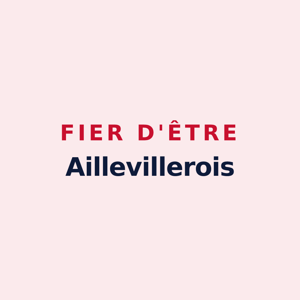 Magnet « Fier d'être Aillevillerois » — design pour Aillevillers-et-Lyaumont