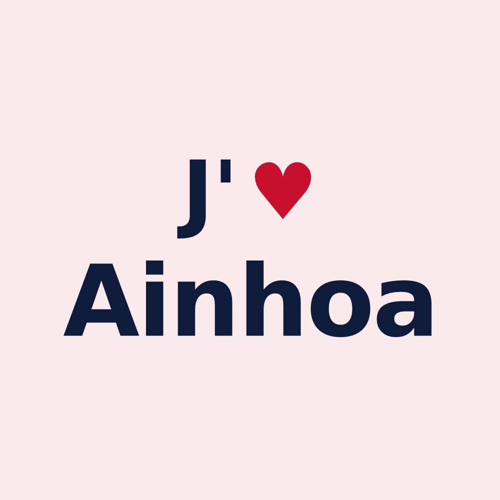 Magnet personnalisé Ainhoa — design J'aime Ainhoa