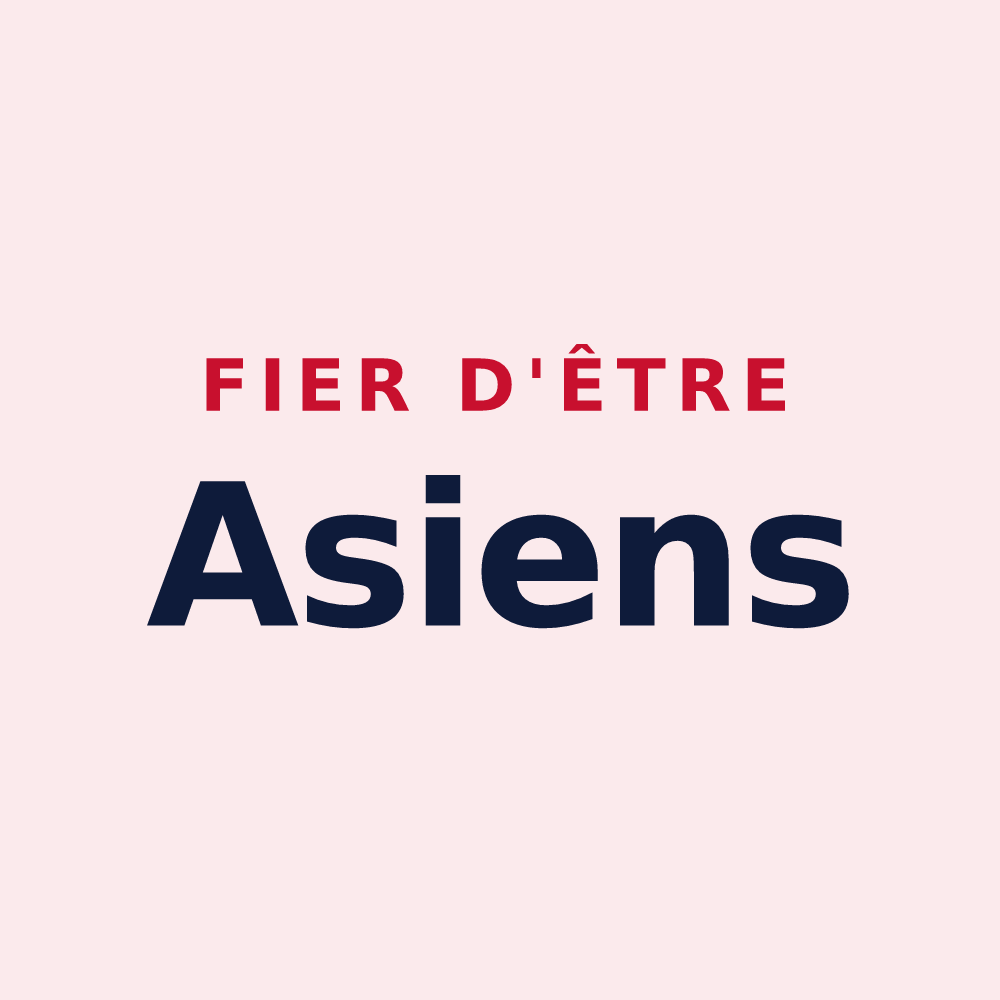 Magnet « Fier d'être Asiens » — design pour Aisy-sous-Thil