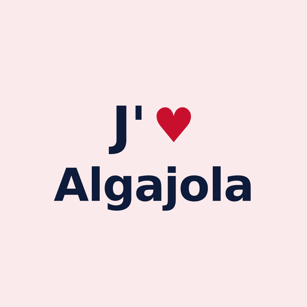 Magnet personnalisé Algajola — design J'aime Algajola