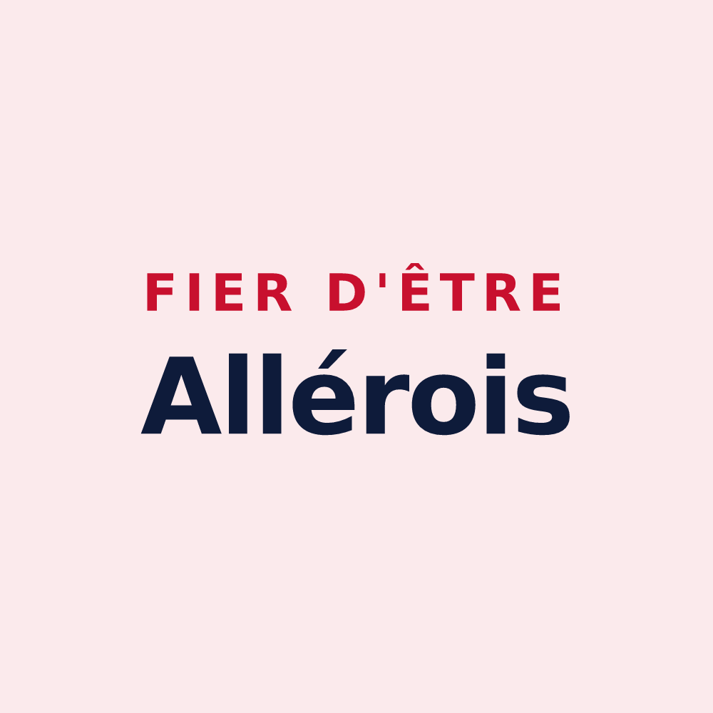 Magnet « Fier d'être Allérois » — design pour Allery