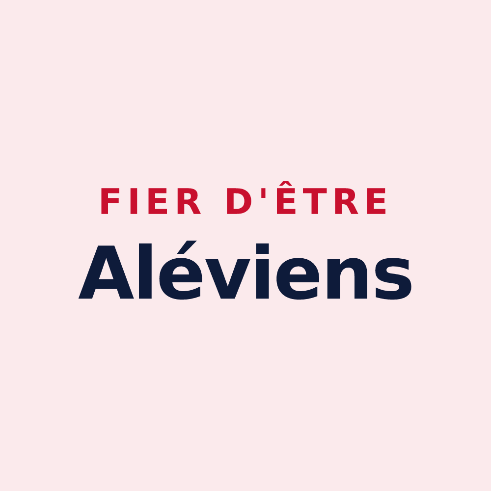 Magnet « Fier d'être Aléviens » — design pour Allèves