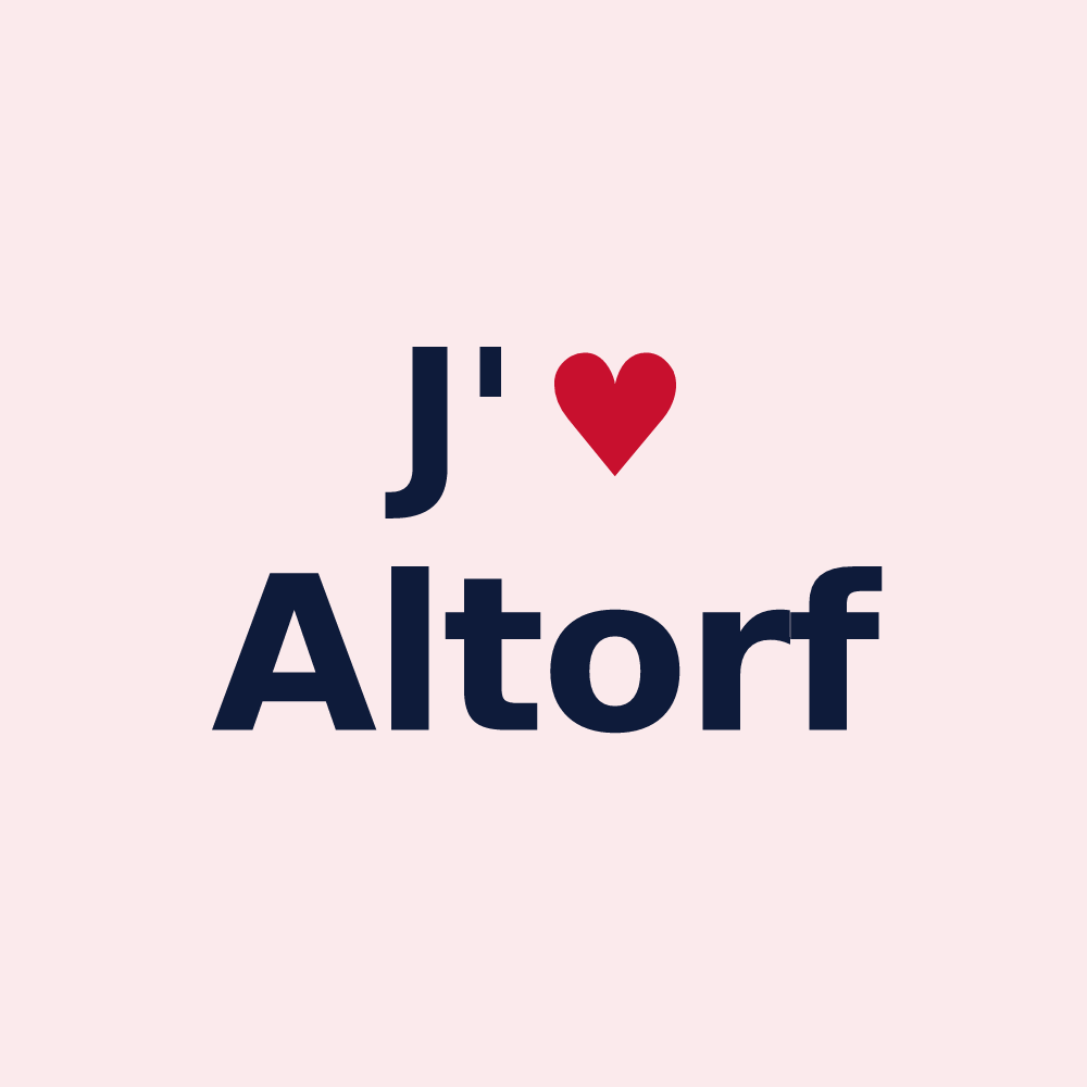 Magnet personnalisé Altorf — design J'aime Altorf