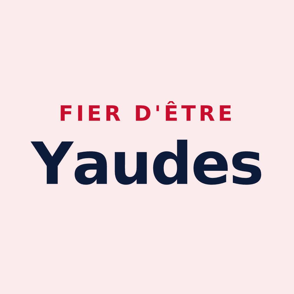Magnet « Fier d'être Yaudes » — design pour Amanzé