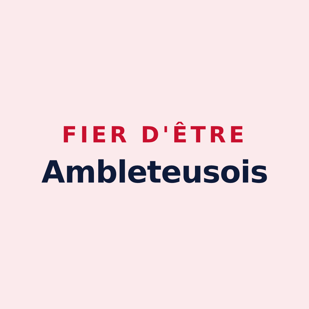 Magnet « Fier d'être Ambleteusois » — design pour Ambleteuse