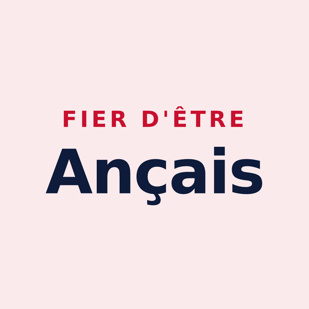 Magnet « Fier d'être Ançais » — design pour Ance Féas
