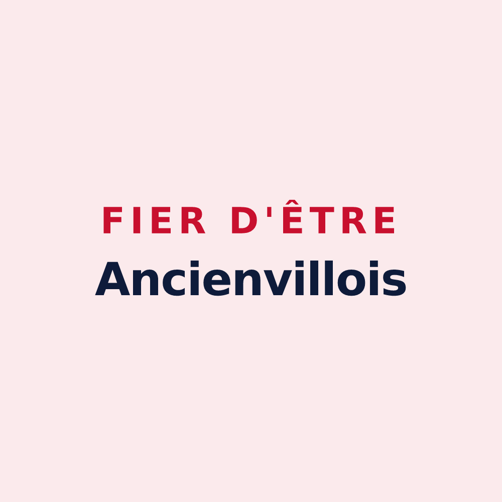 Magnet « Fier d'être Ancienvillois » — design pour Ancienville
