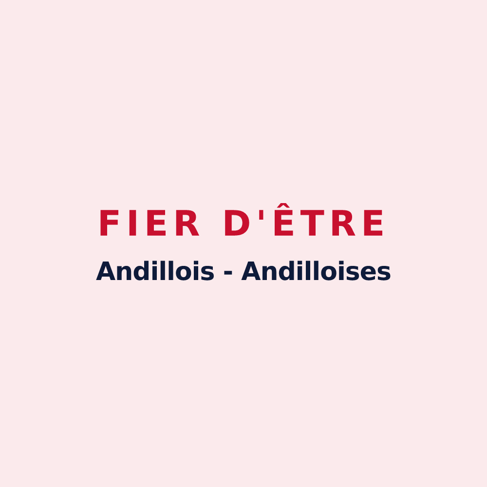 Magnet « Fier d'être Andillois - Andilloises » — design pour Andilly-en-Bassigny