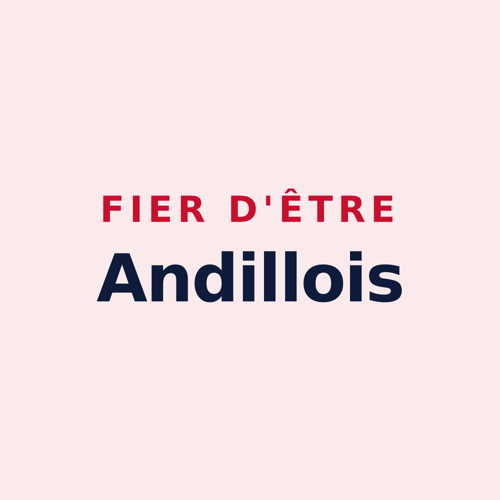 Magnet « Fier d'être Andillois » — design pour Andilly