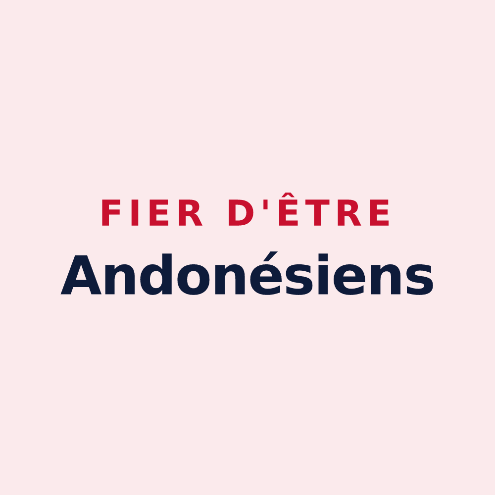 Magnet « Fier d'être Andonésiens » — design pour Andoins