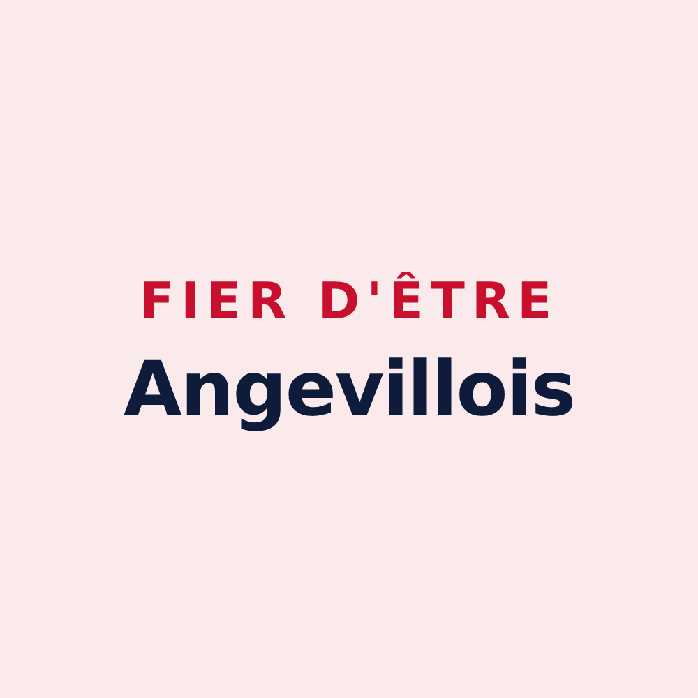Magnet « Fier d'être Angevillois » — design pour Angevillers