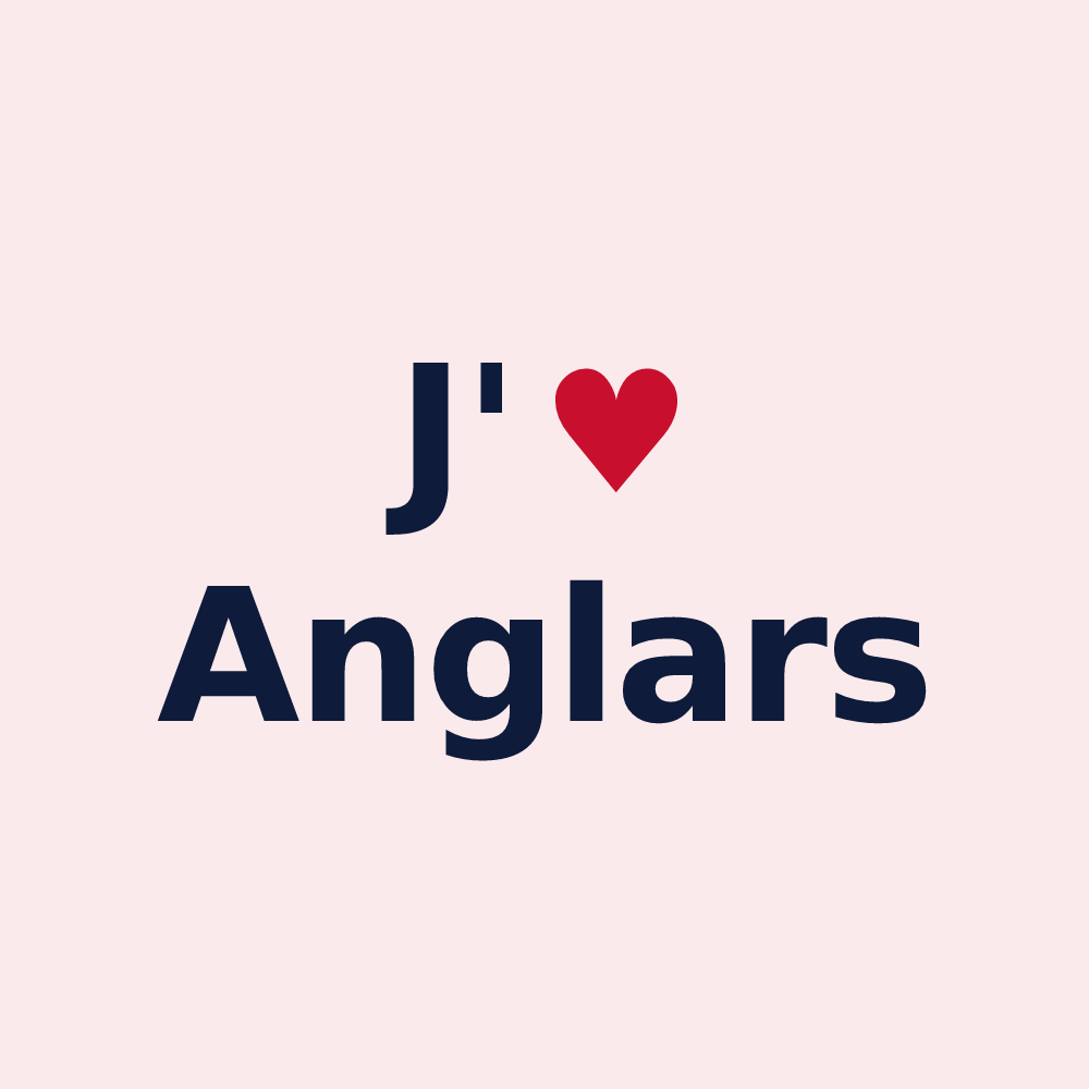 Magnet personnalisé Anglars — design J'aime Anglars