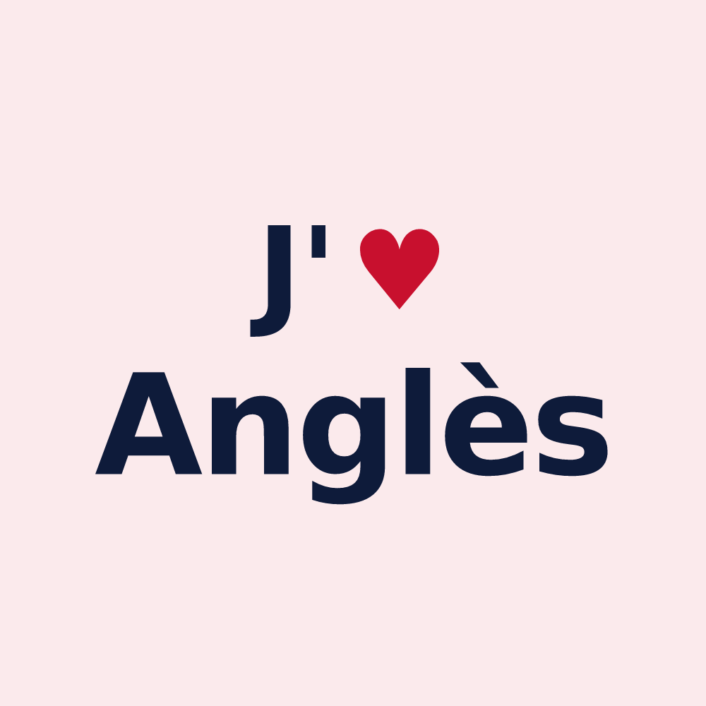Magnet personnalisé Anglès — design J'aime Anglès