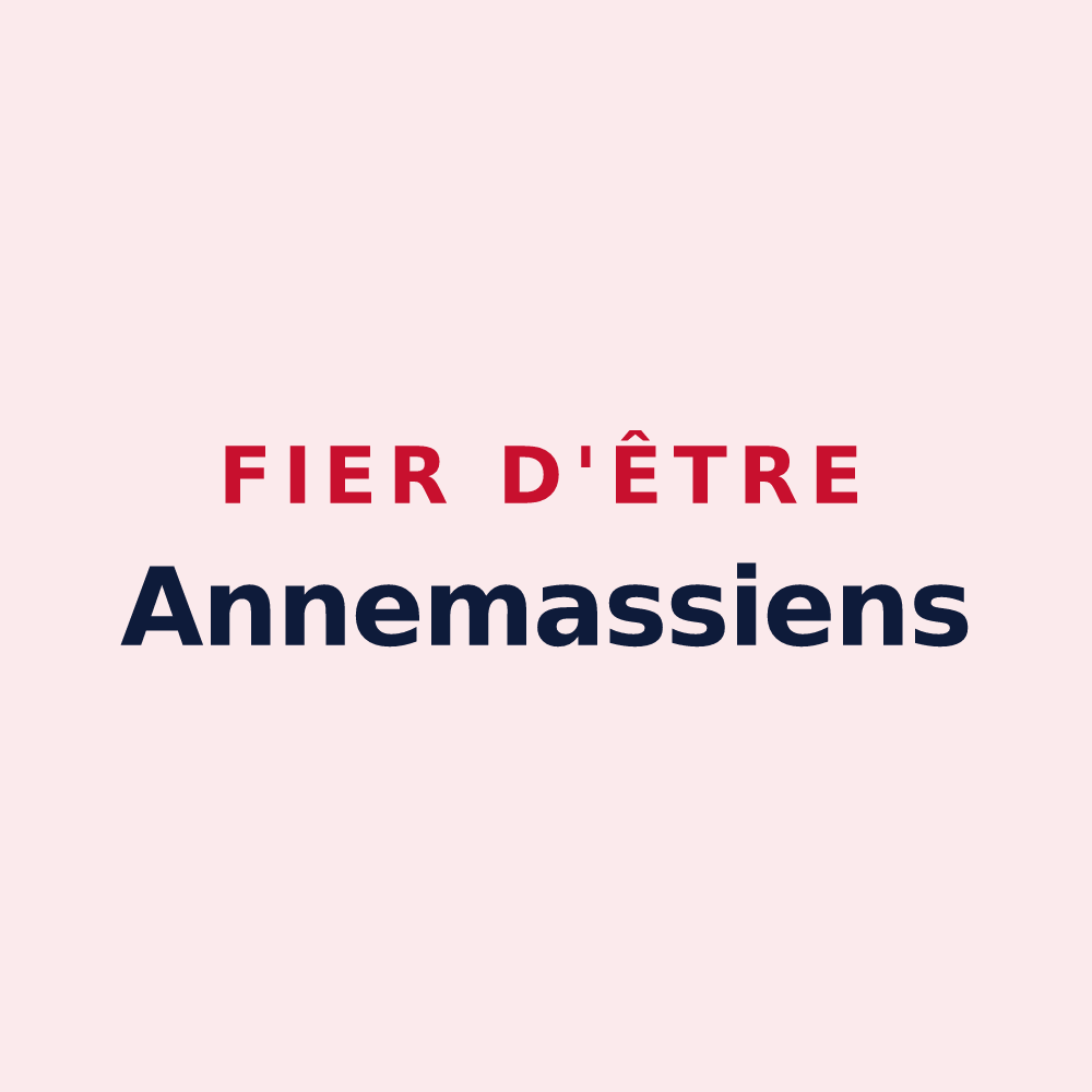 Magnet « Fier d'être Annemassiens » — design pour Annemasse
