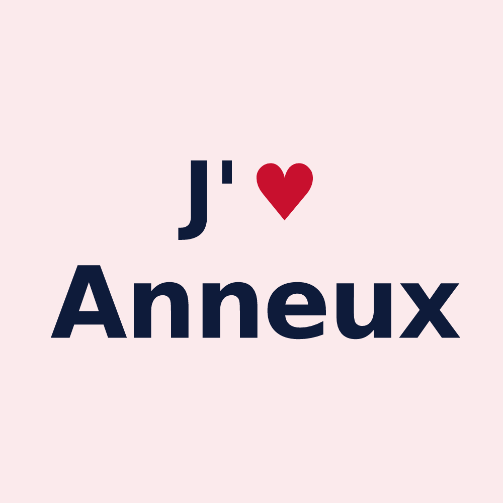 Magnet personnalisé Anneux — design J'aime Anneux
