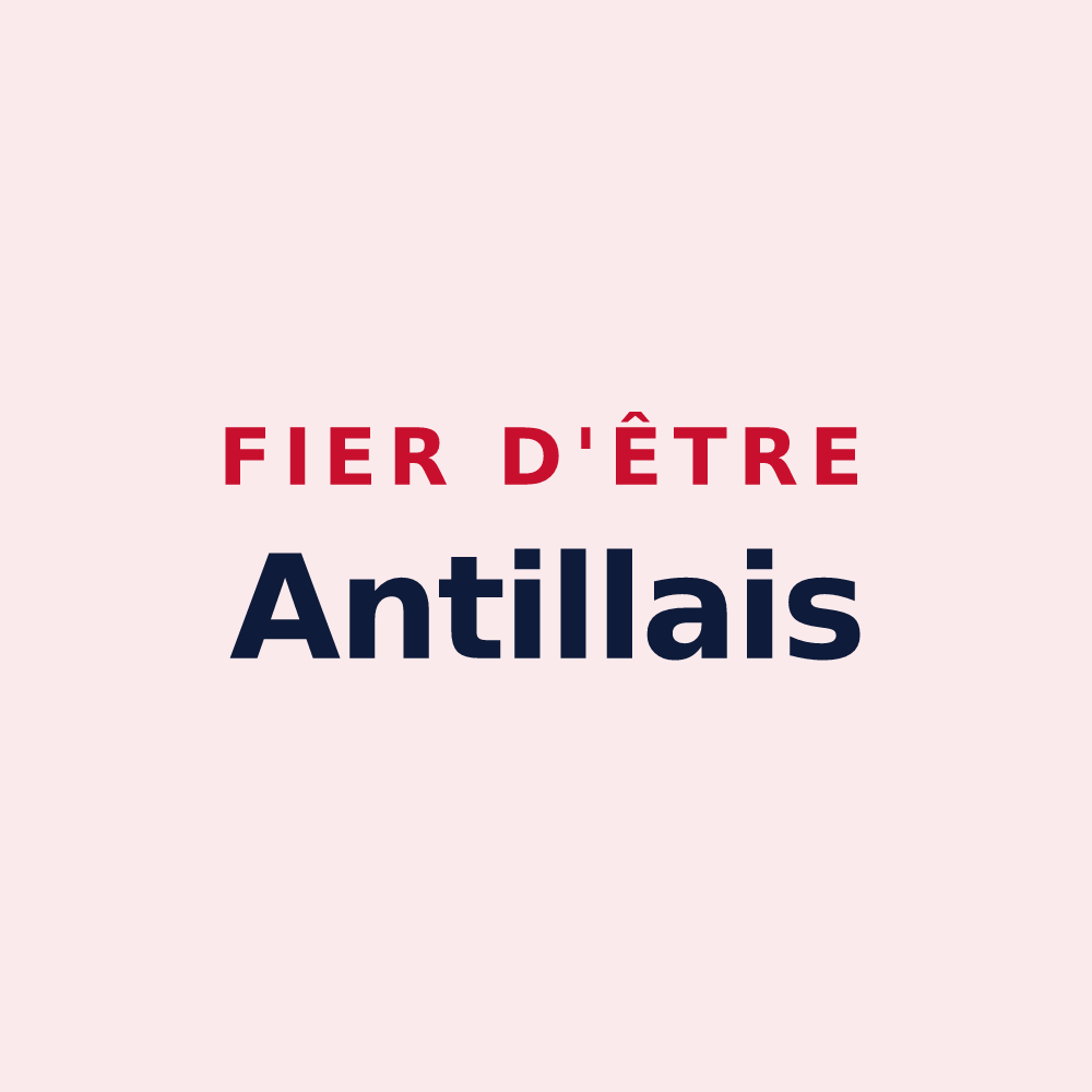 Magnet « Fier d'être Antillais » — design pour Antilly