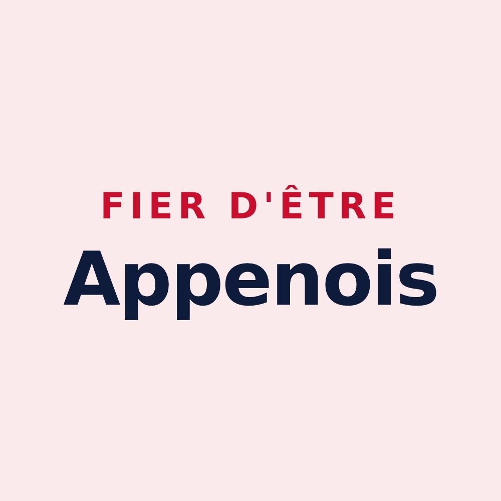 Magnet « Fier d'être Appenois » — design pour Appenai-sous-Bellême