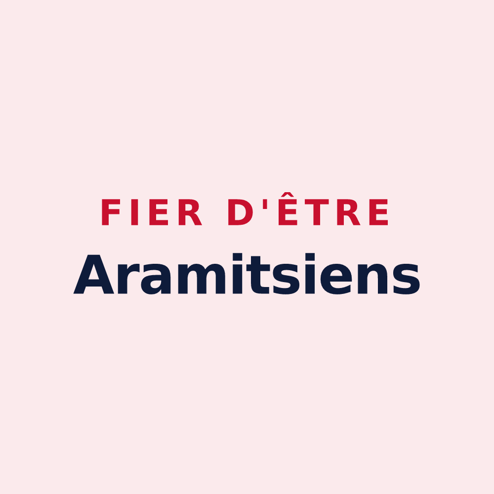 Magnet « Fier d'être Aramitsiens » — design pour Aramits
