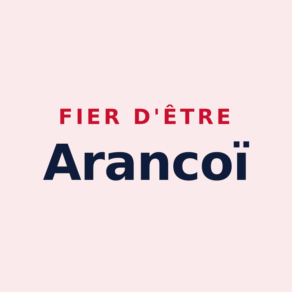 Magnet « Fier d'être Arancoï » — design pour Arancou