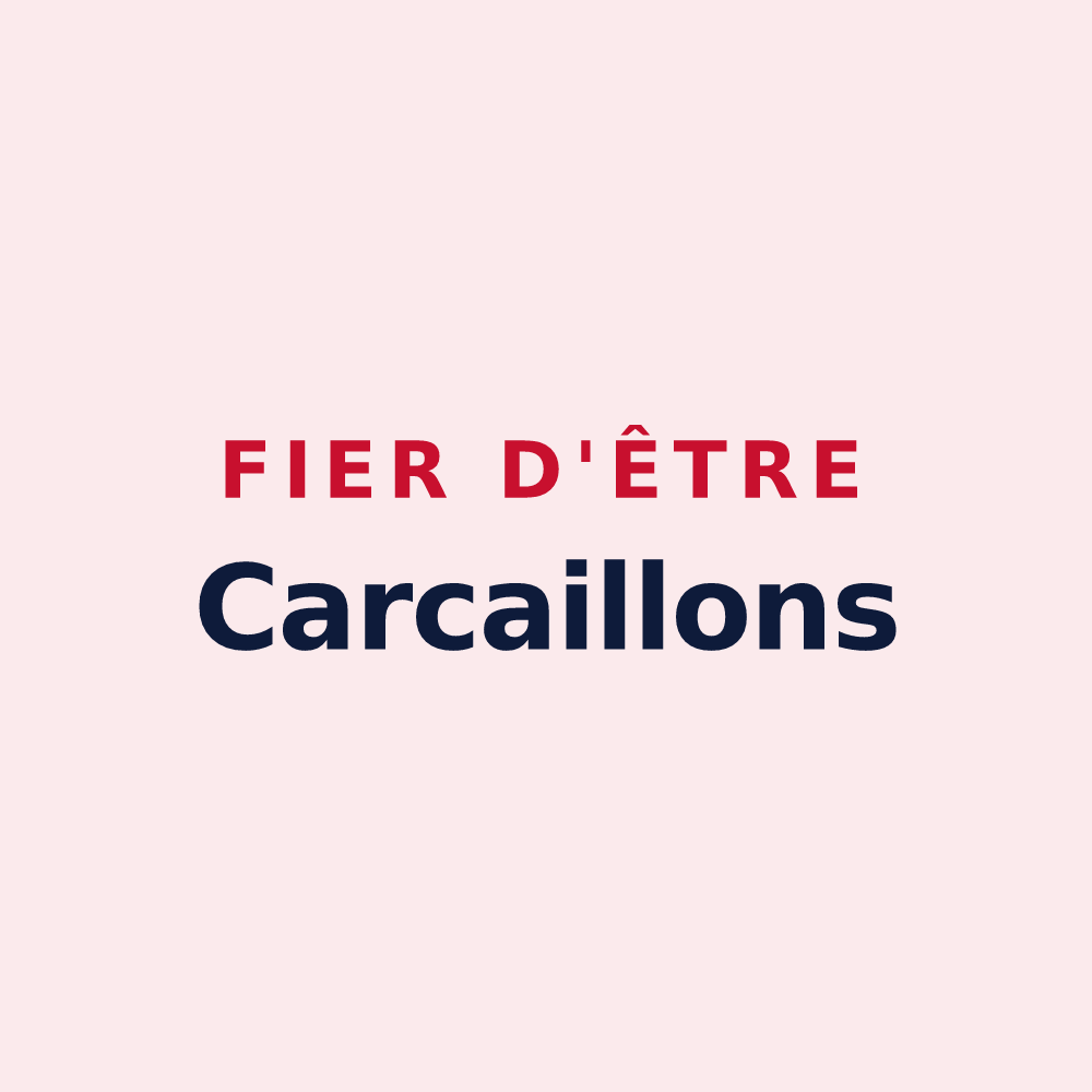 Magnet « Fier d'être Carcaillons » — design pour Arandas
