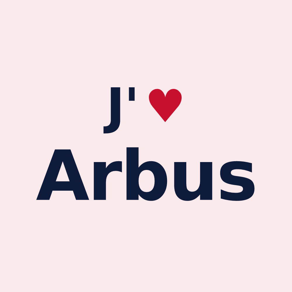 Magnet personnalisé Arbus — design J'aime Arbus