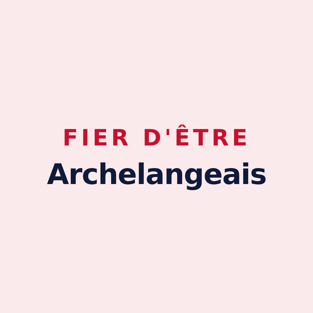Magnet « Fier d'être Archelangeais » — design pour Archelange