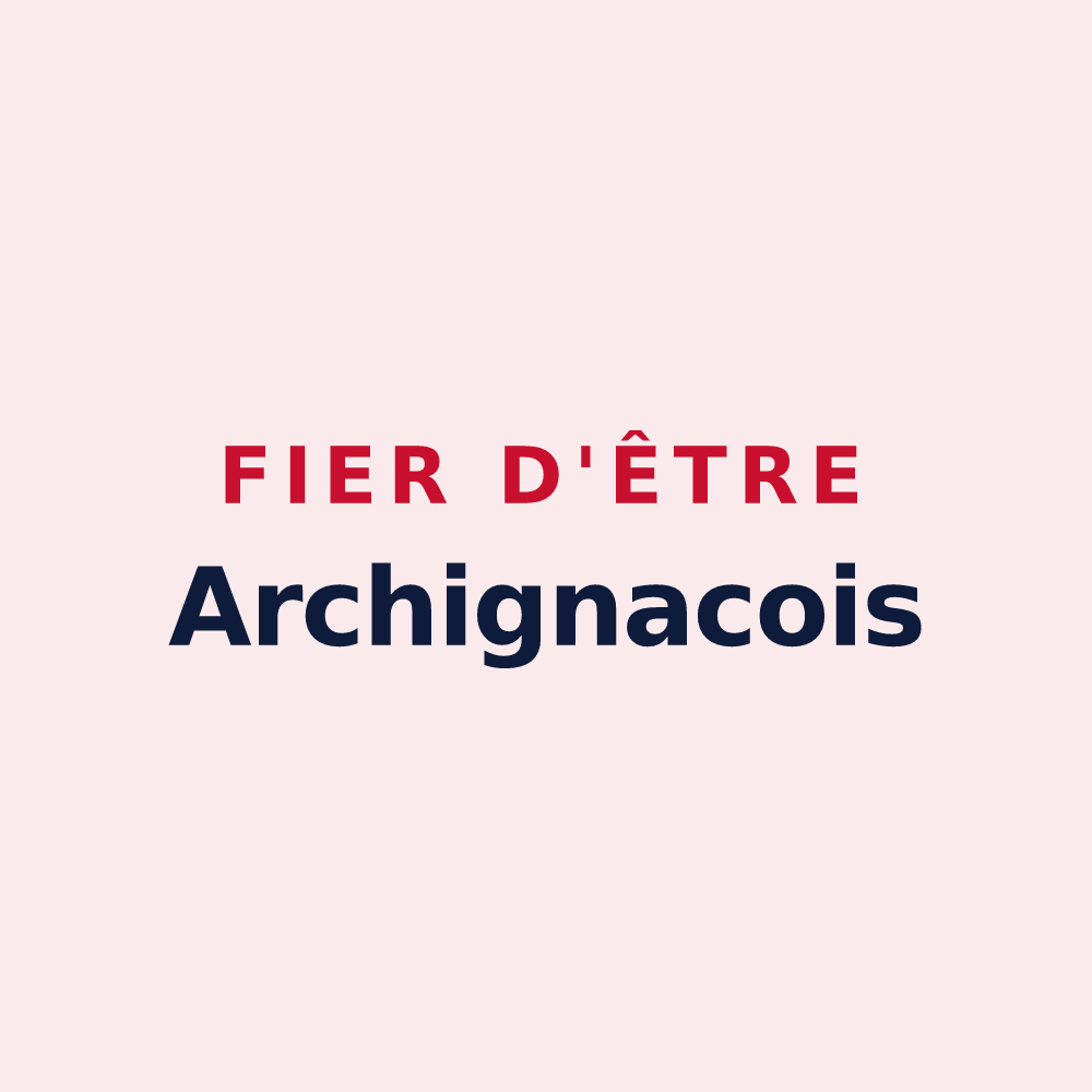 Magnet « Fier d'être Archignacois » — design pour Archignat