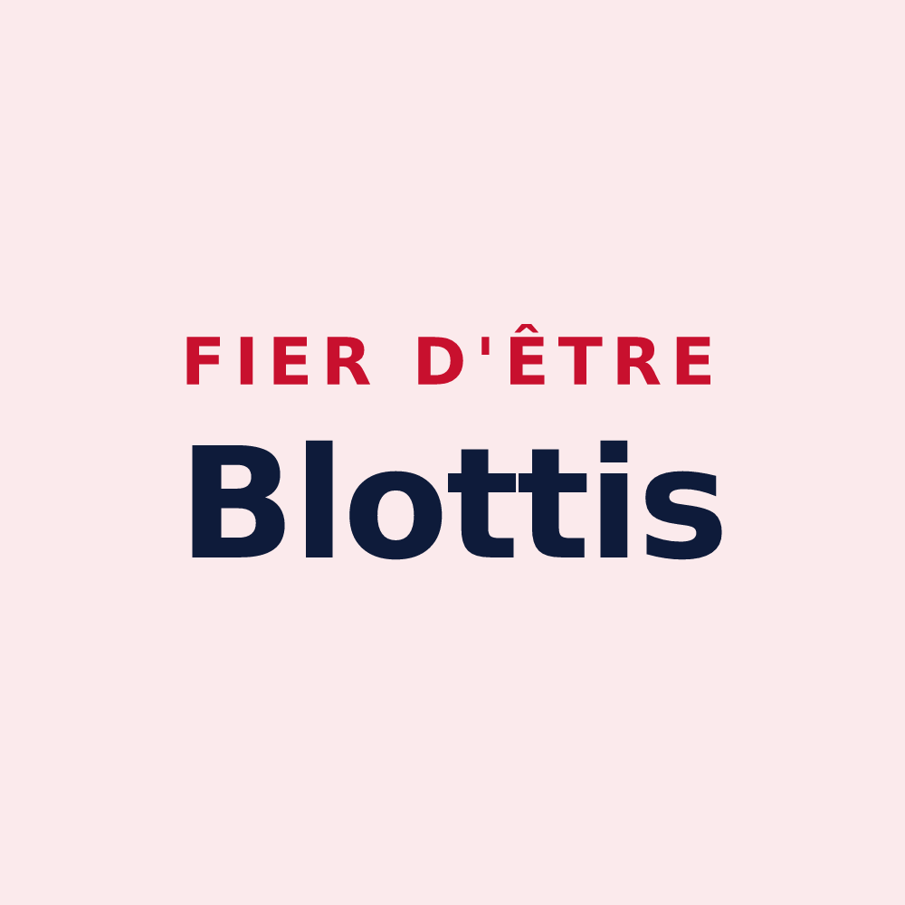 Magnet « Fier d'être Blottis » — design pour Arcinges
