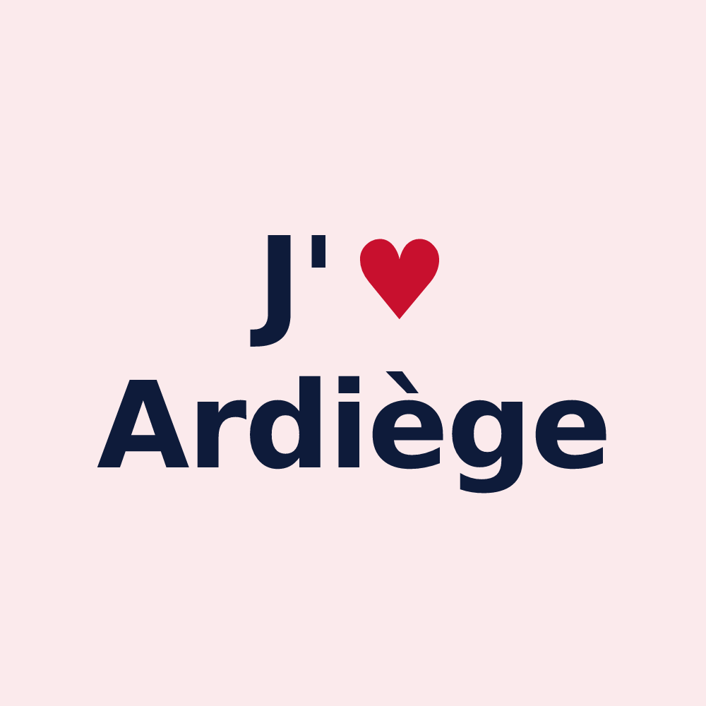 Magnet personnalisé Ardiège — design J'aime Ardiège
