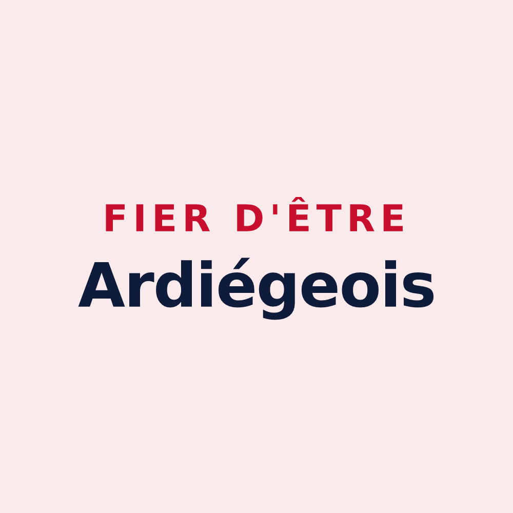 Magnet « Fier d'être Ardiégeois » — design pour Ardiège