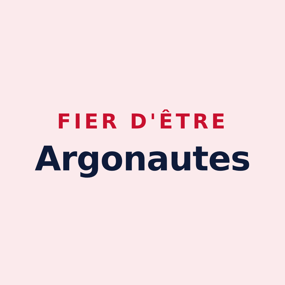 Magnet « Fier d'être Argonautes » — design pour Argonay