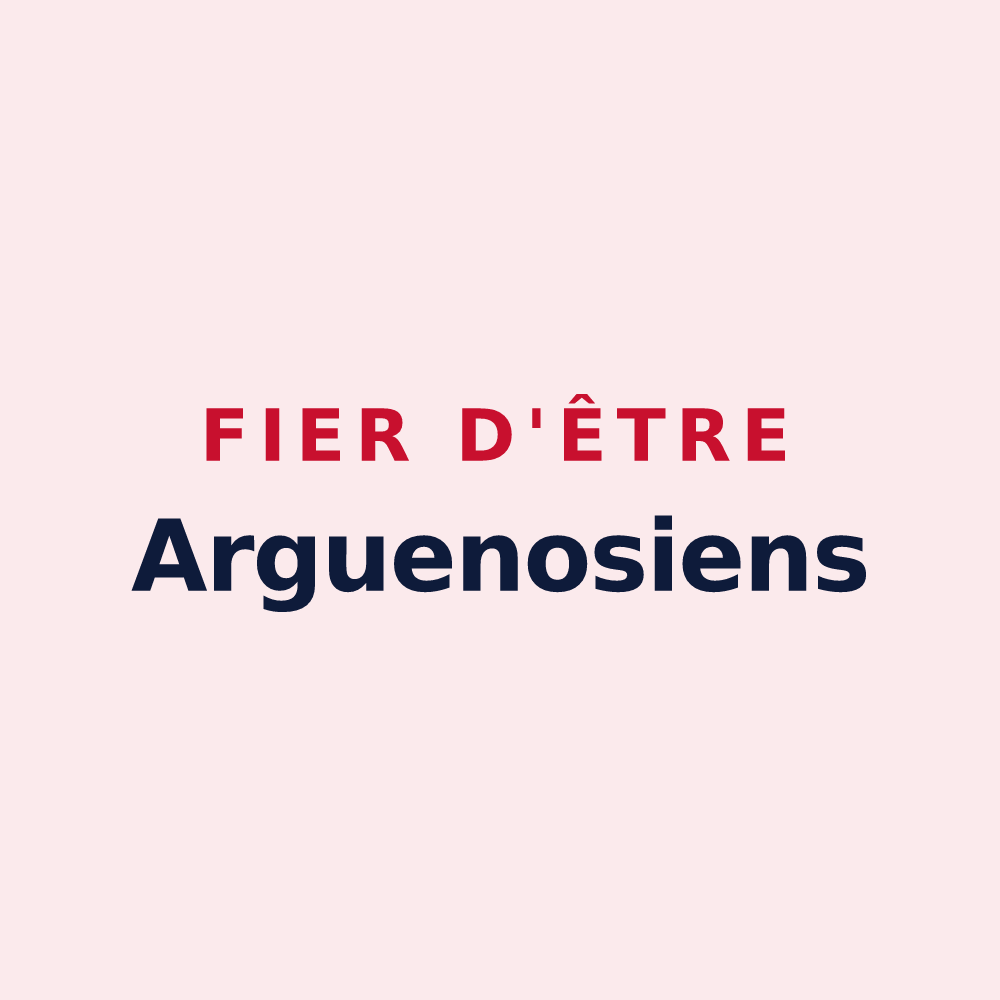 Magnet « Fier d'être Arguenosiens » — design pour Arguenos