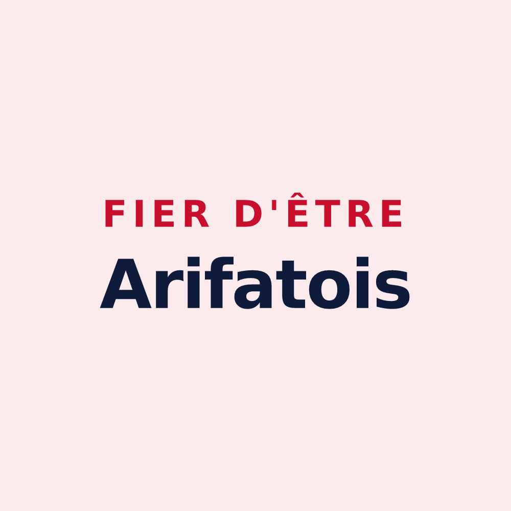 Magnet « Fier d'être Arifatois » — design pour Arifat