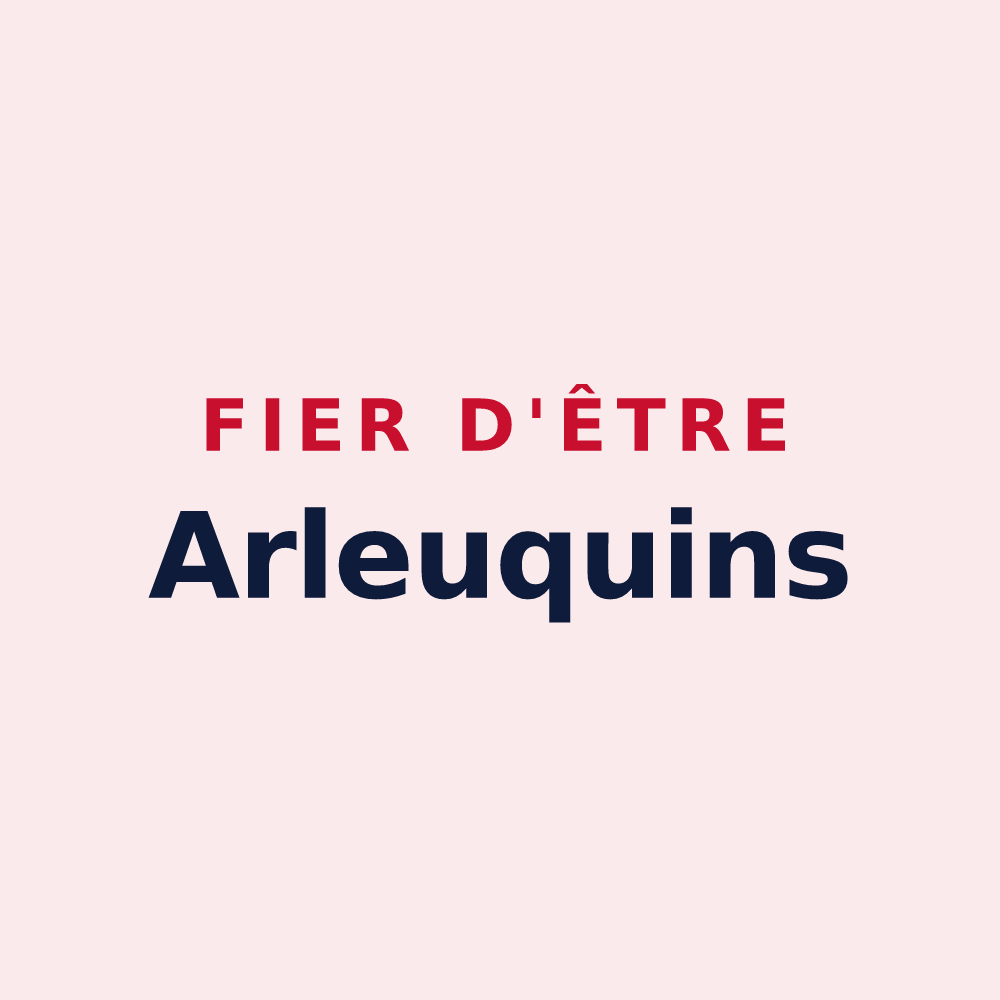 Magnet « Fier d'être Arleuquins » — design pour Arleuf