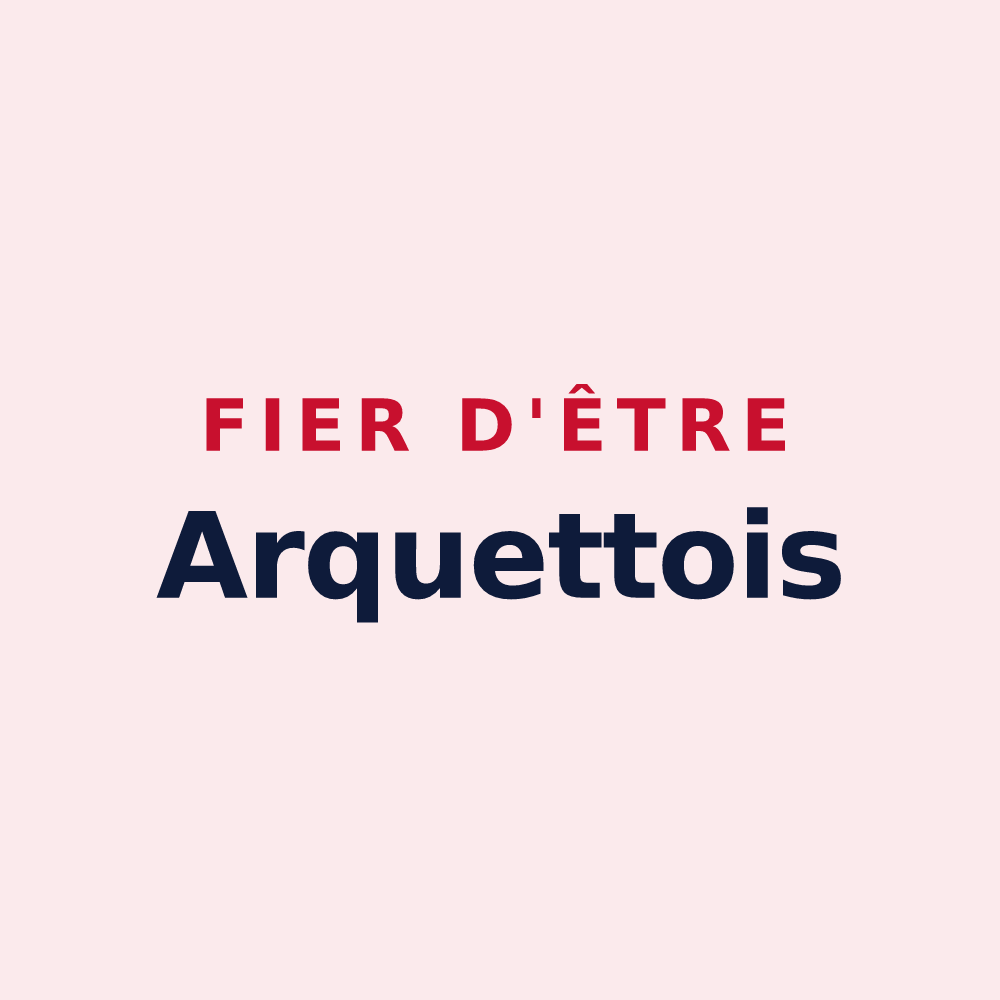 Magnet « Fier d'être Arquettois » — design pour Arquettes-en-Val
