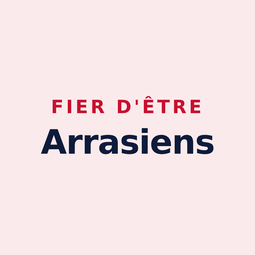 Magnet « Fier d'être Arrasiens » — design pour Arras-en-Lavedan