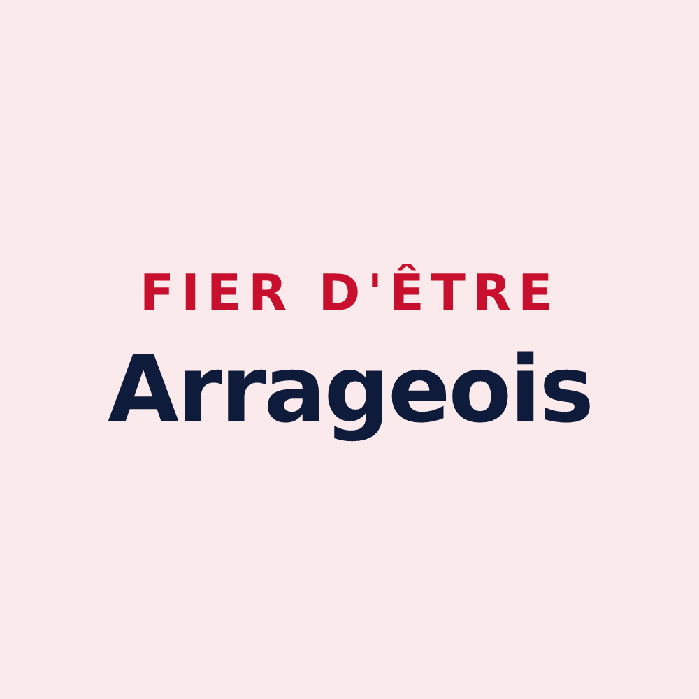Magnet « Fier d'être Arrageois » — design pour Arras