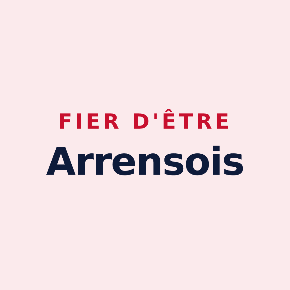 Magnet « Fier d'être Arrensois » — design pour Arrens-Marsous