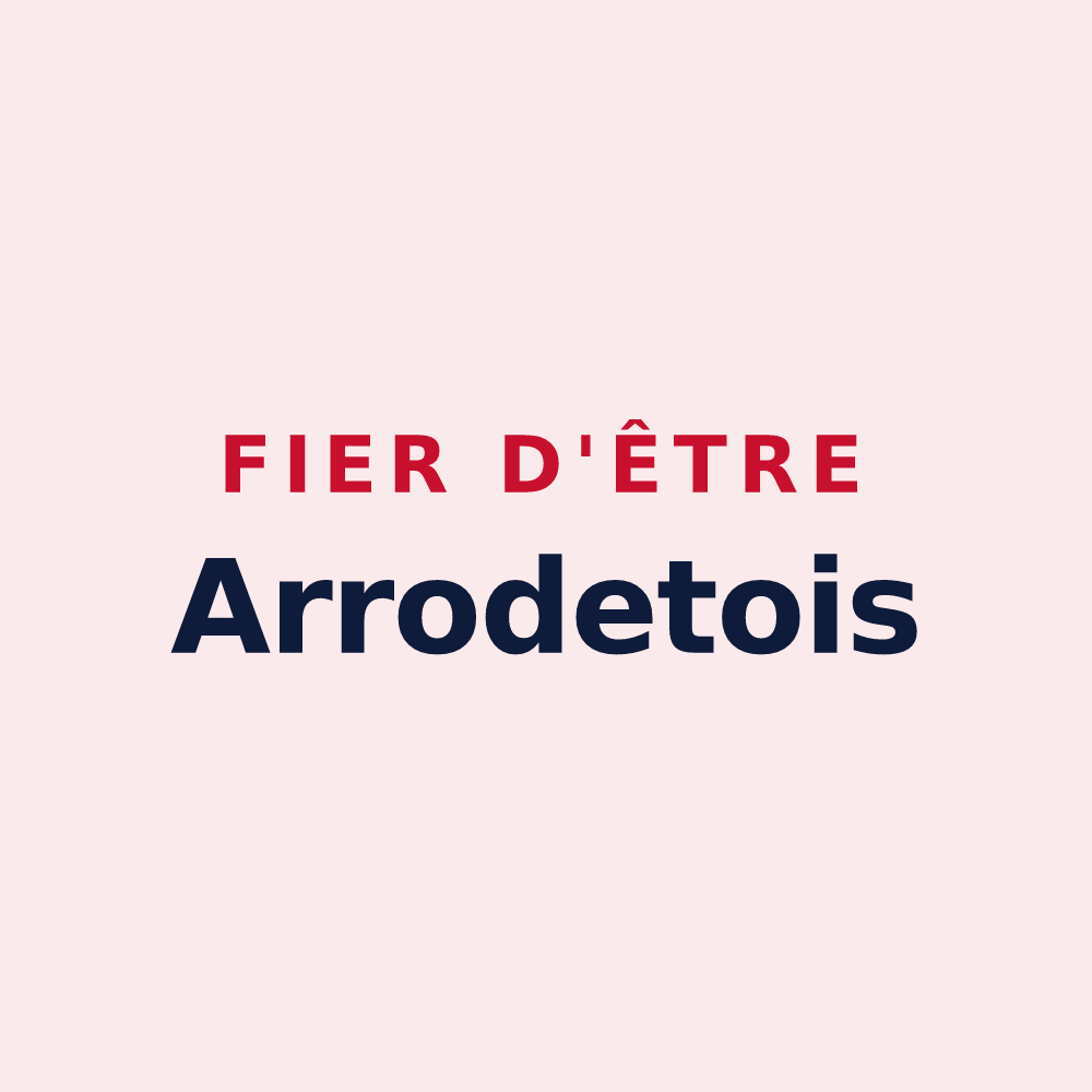 Magnet « Fier d'être Arrodetois » — design pour Arrodets
