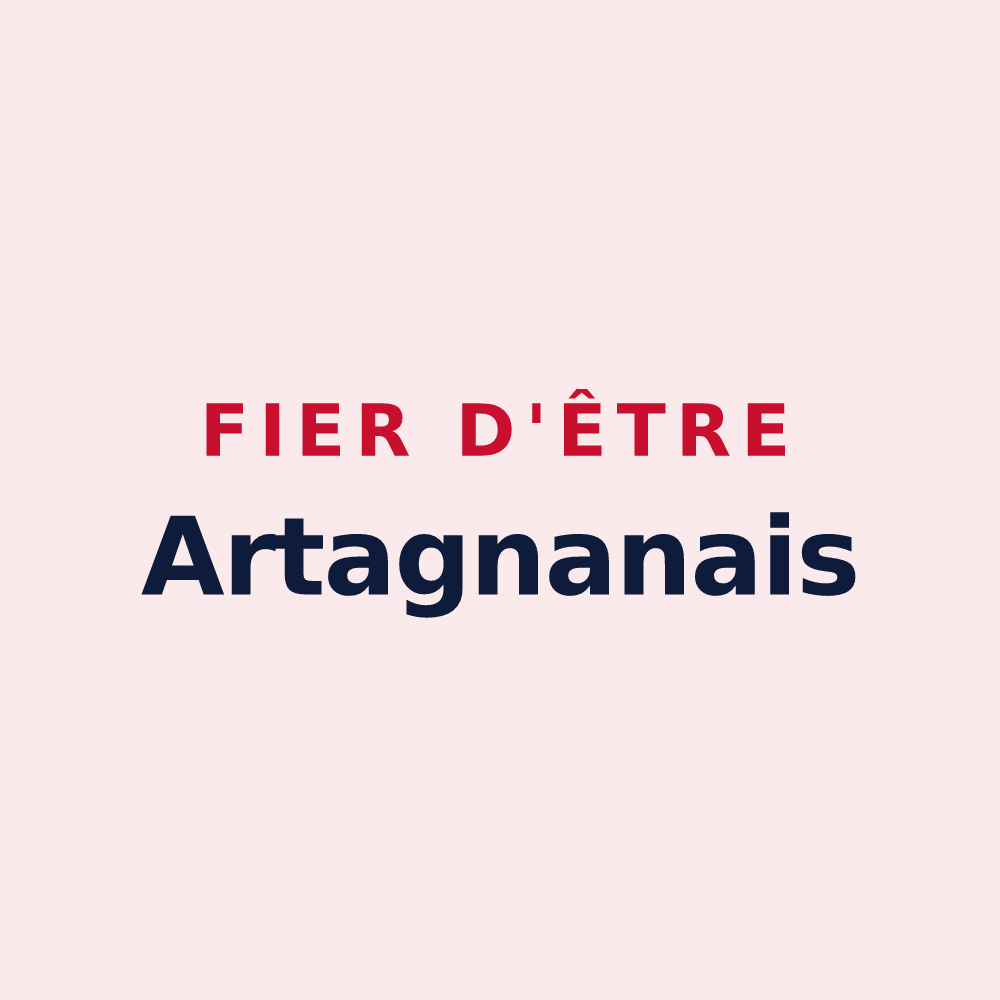 Magnet « Fier d'être Artagnanais » — design pour Artagnan