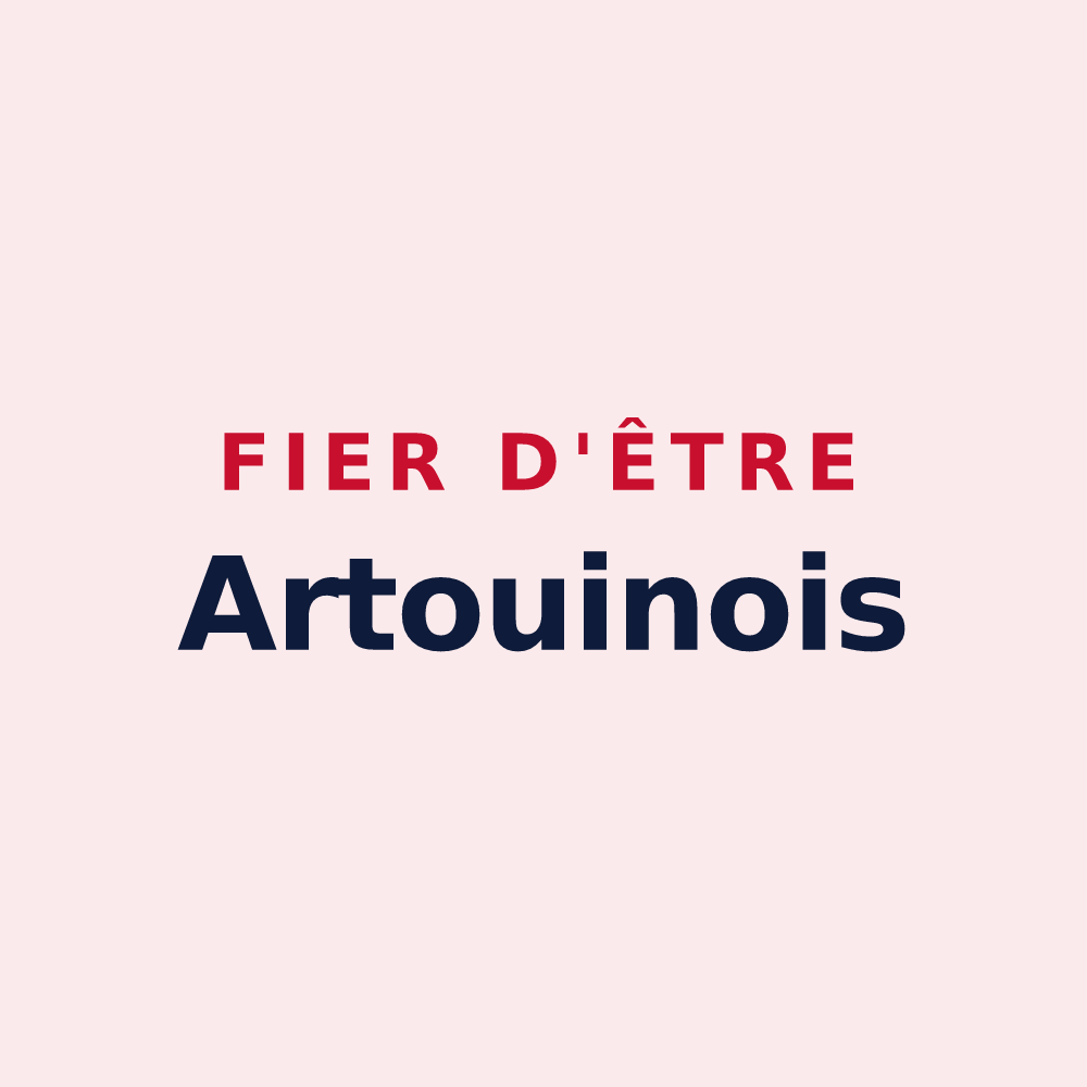 Magnet « Fier d'être Artouinois » — design pour Artalens-Souin
