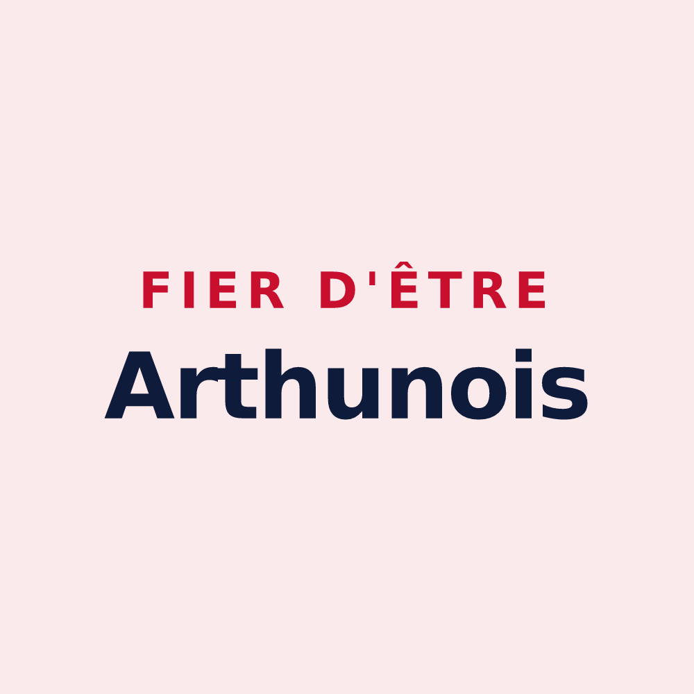 Magnet « Fier d'être Arthunois » — design pour Arthun