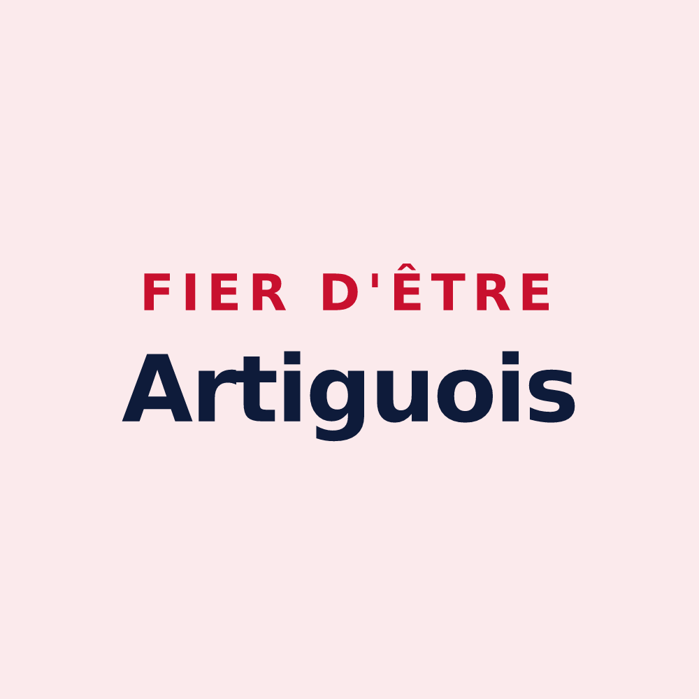 Magnet « Fier d'être Artiguois » — design pour Artigue