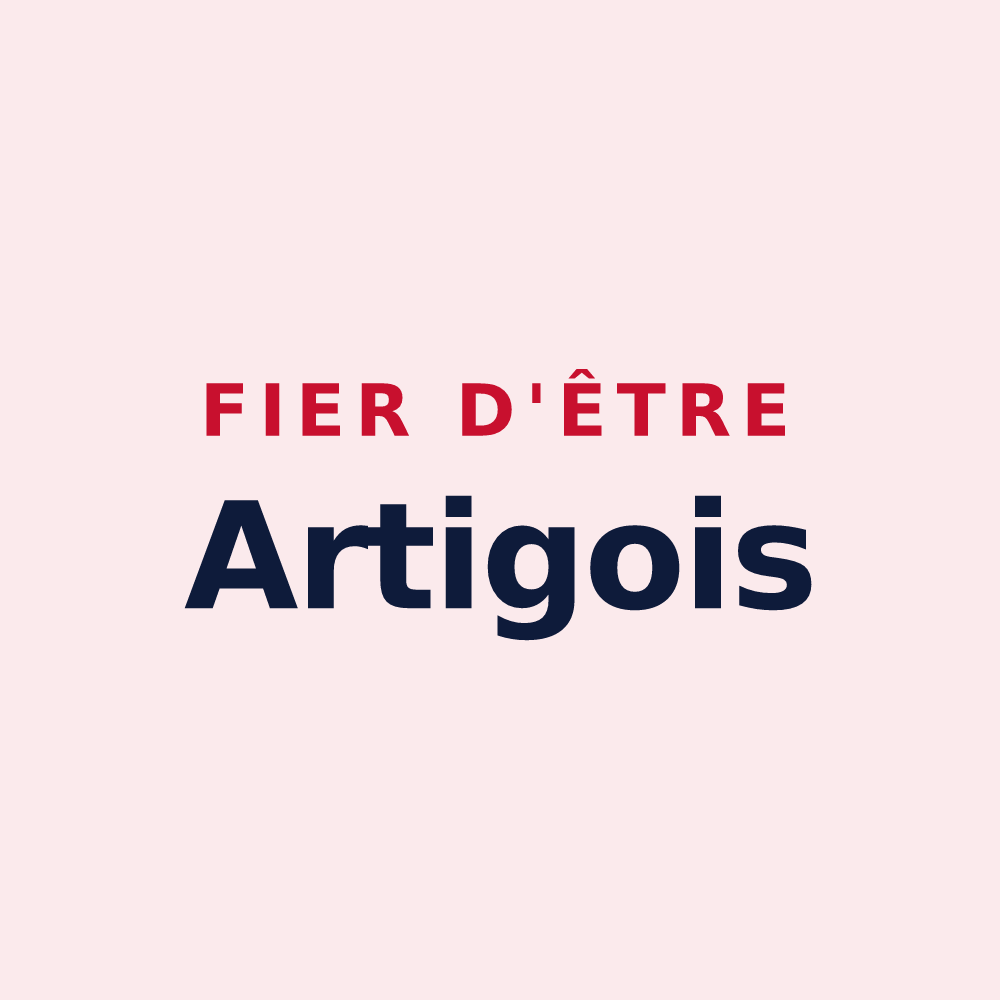 Magnet « Fier d'être Artigois » — design pour Artigues