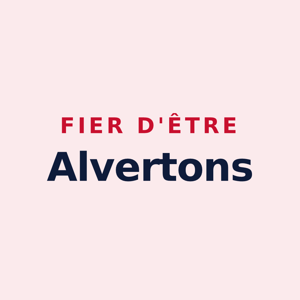 Magnet « Fier d'être Alvertons » — design pour Arvert