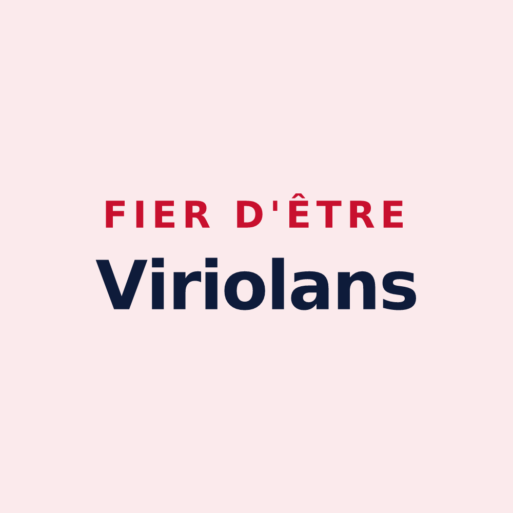 Magnet « Fier d'être Viriolans » — design pour Arvière-en-Valromey