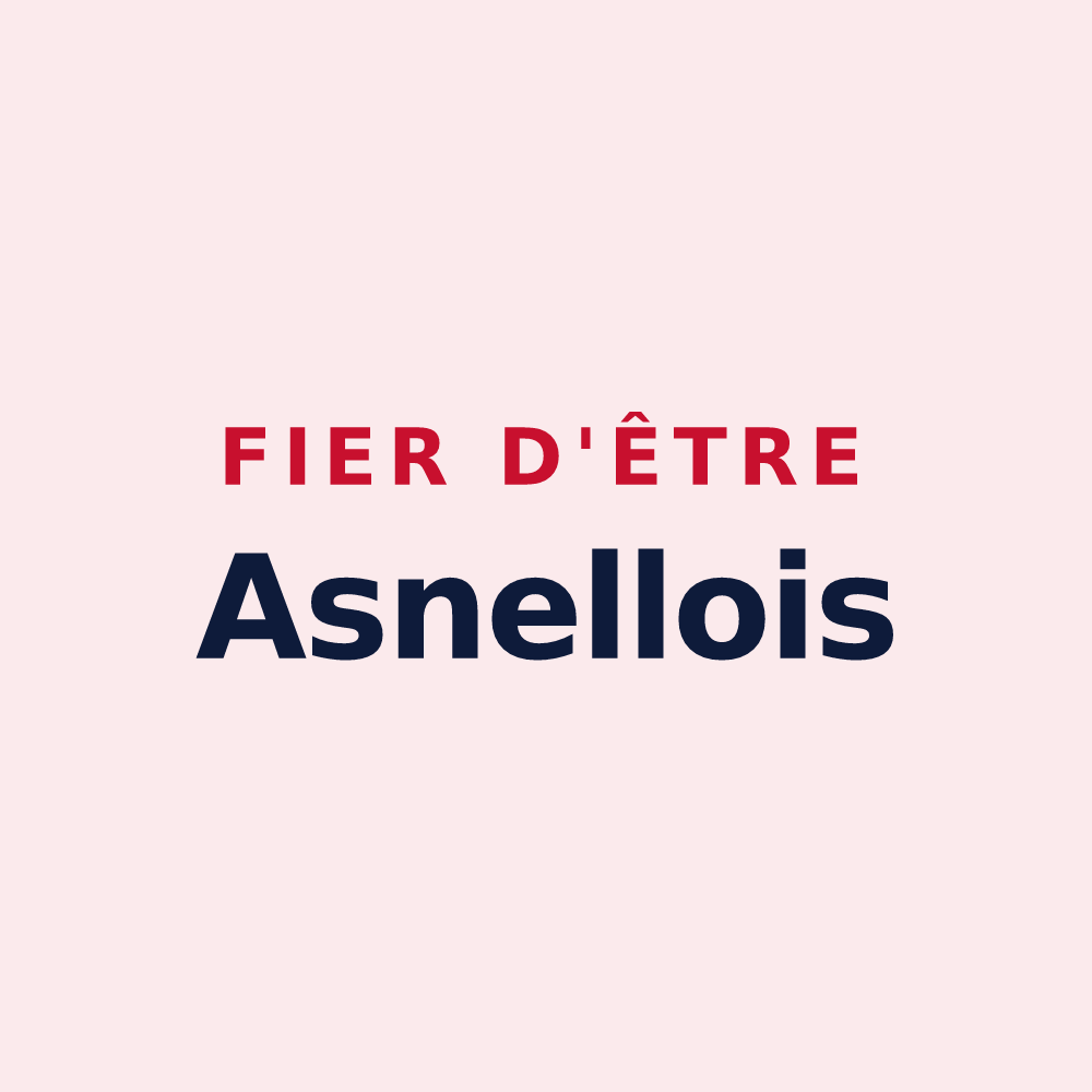 Magnet « Fier d'être Asnellois » — design pour Asnelles