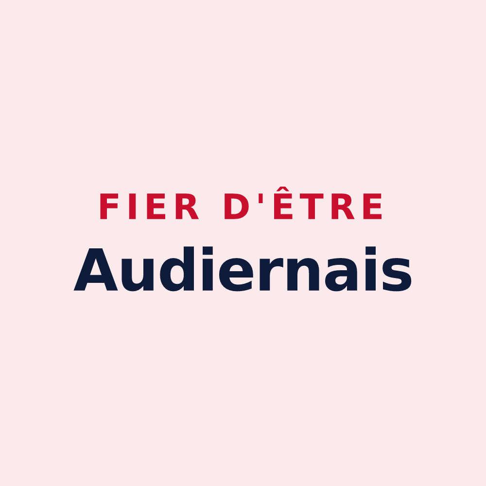 Magnet « Fier d'être Audiernais » — design pour Audierne