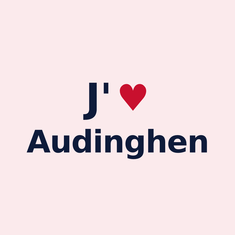 Magnet personnalisé Audinghen — design J'aime Audinghen
